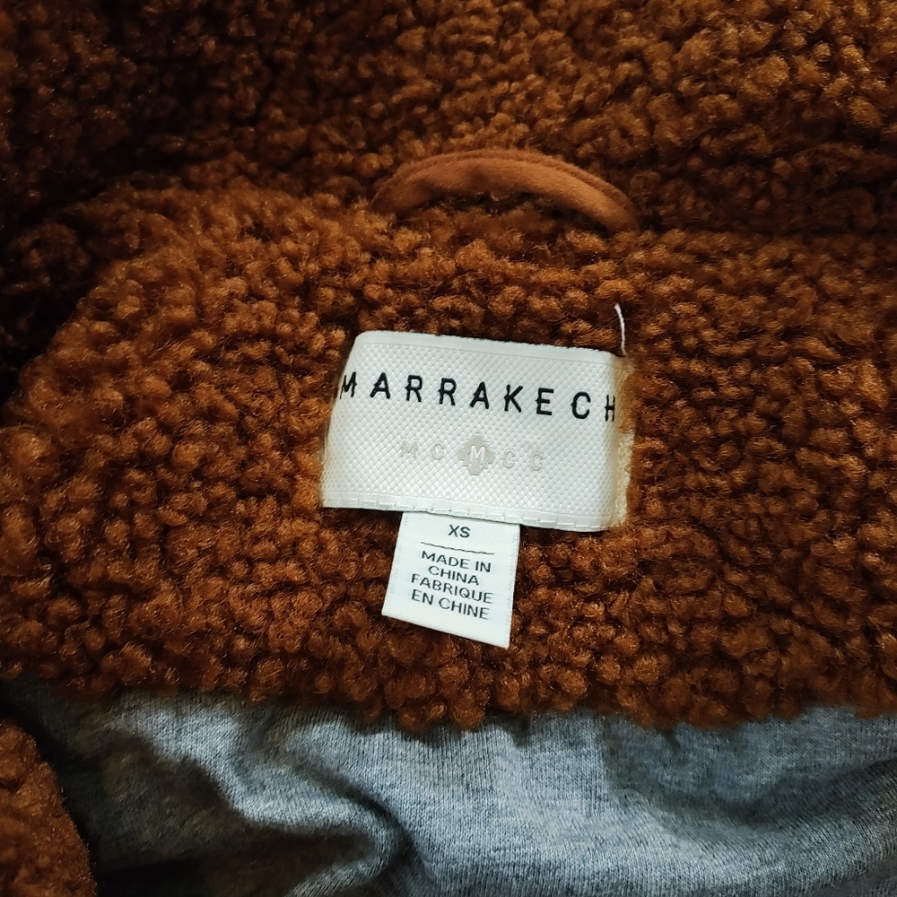 Anthropologie Marrakech Sherpa Jacket XS - Picture 10 of 10